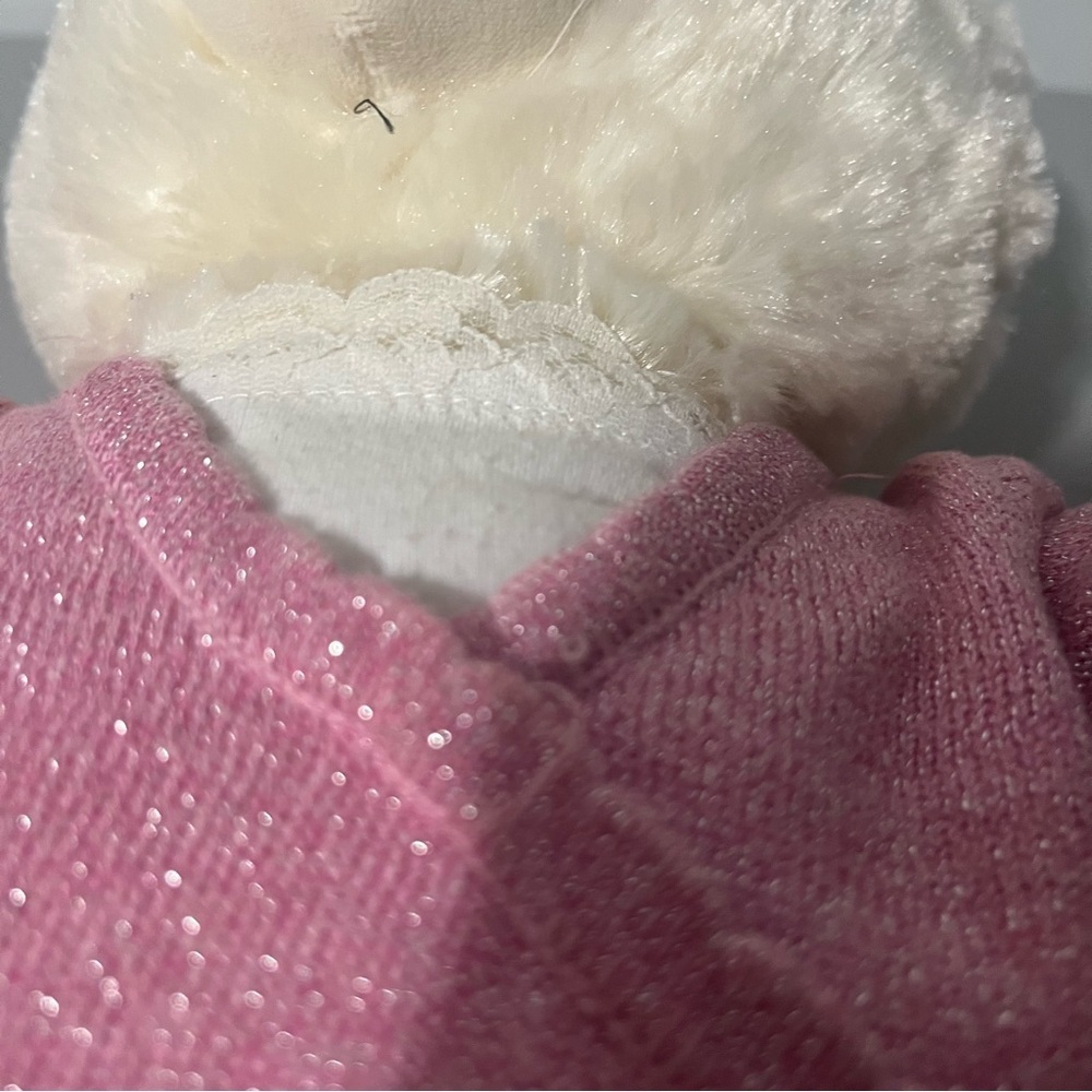 Build-A-Bear Workshop Teddy Bear Pink Wrap Shirt 2022 - Picture 12 of 12